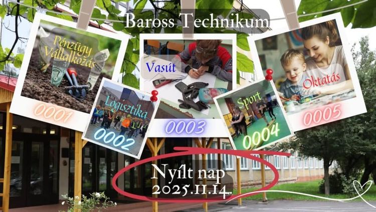 NYÍLT NAP - november 14. 9:00