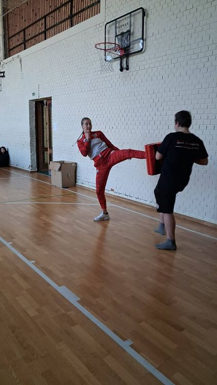 Muay Thai harcművészeti bemutató