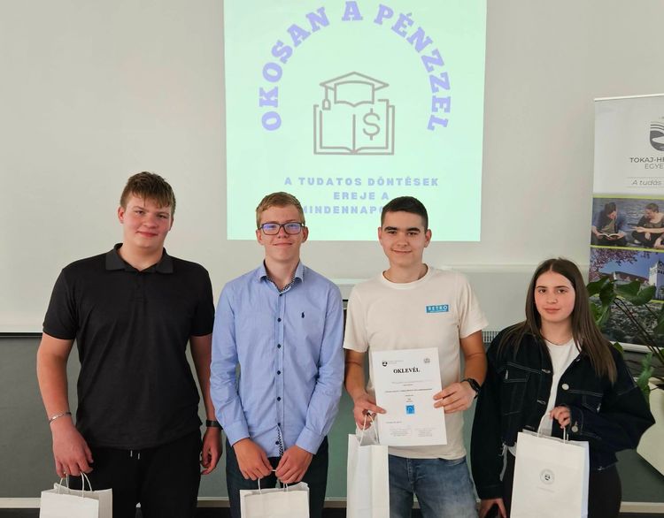 Okosan a pénzzel – Szép eredmények a Tokaj-Hegyalja Egyetemen! 