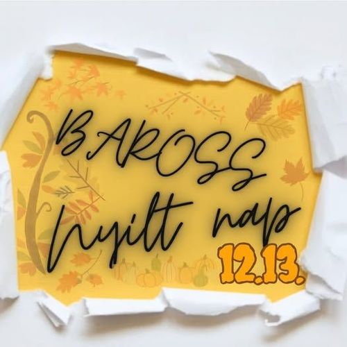 III. NYÍLT NAP - December 13. 9:00